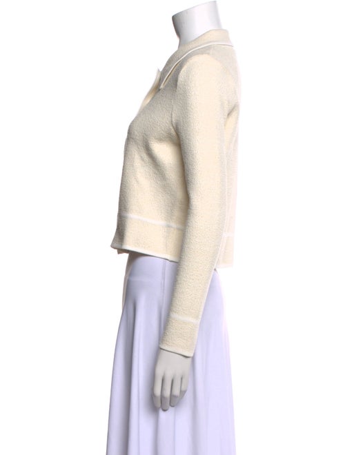 Claudie Pierlot Long Sleeve Crop Top