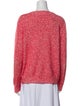 Claudie Pierlot Colorblock Pattern V-Neck Sweater