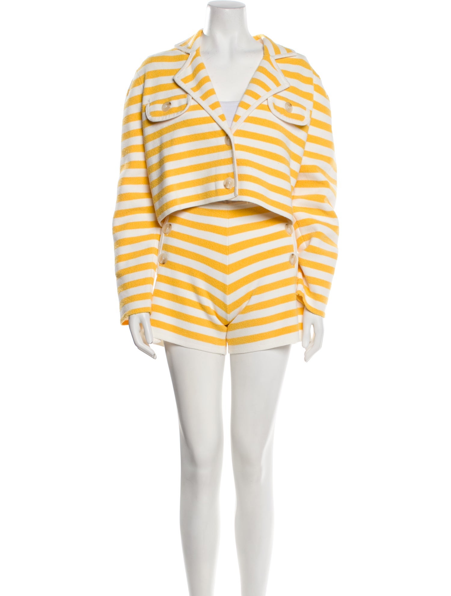 Claudie Pierlot Striped Short Set w/ Tags