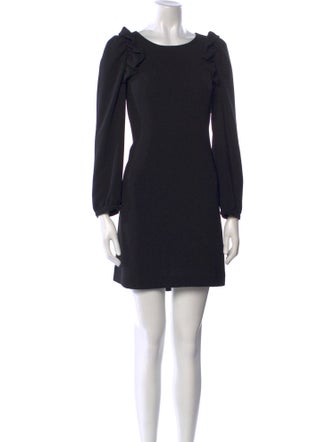 Claudie Pierlot Bateau Neckline Mini Dress