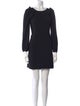 Claudie Pierlot Bateau Neckline Mini Dress