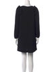 Claudie Pierlot Bateau Neckline Mini Dress