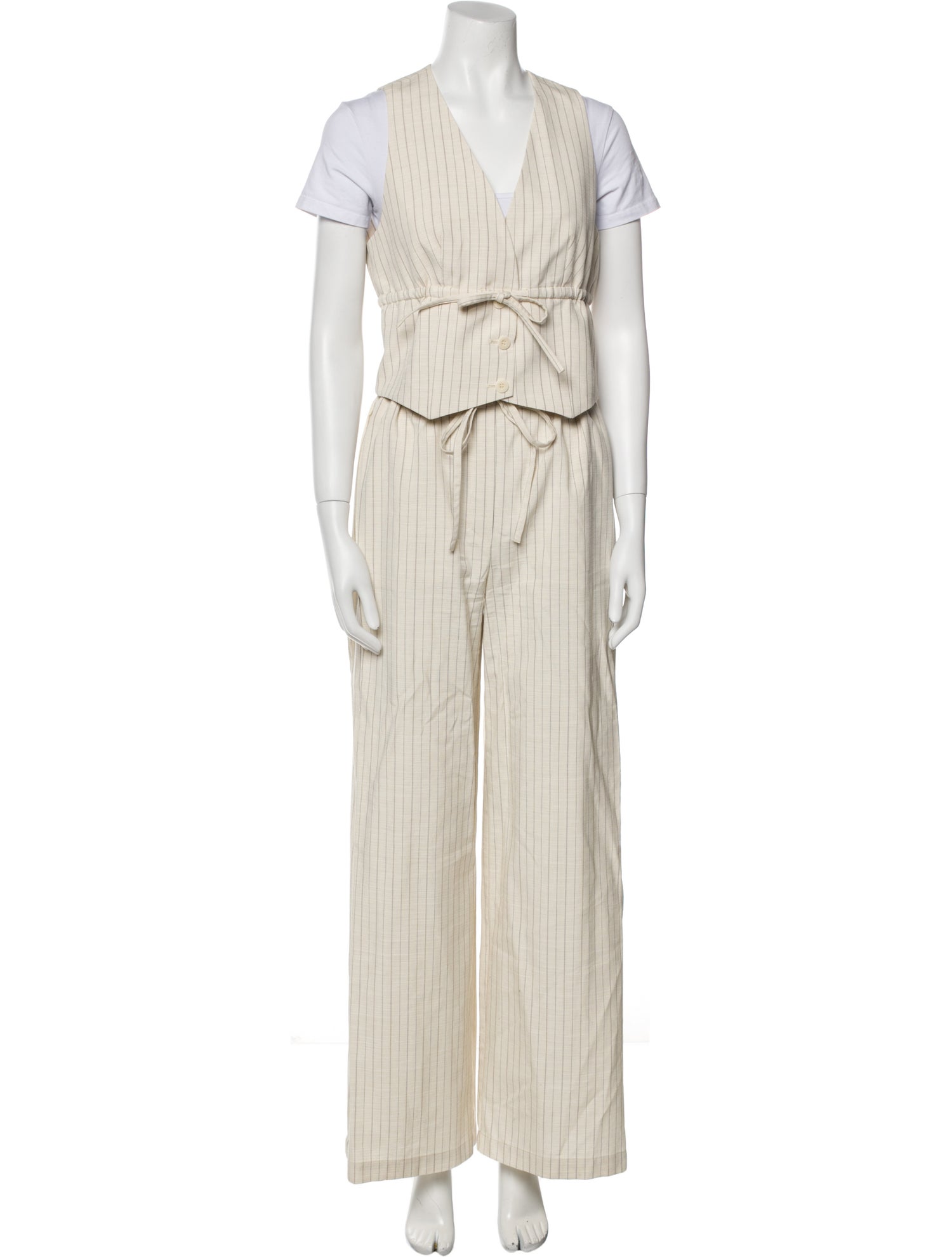 Claudie Pierlot Striped Pant Set