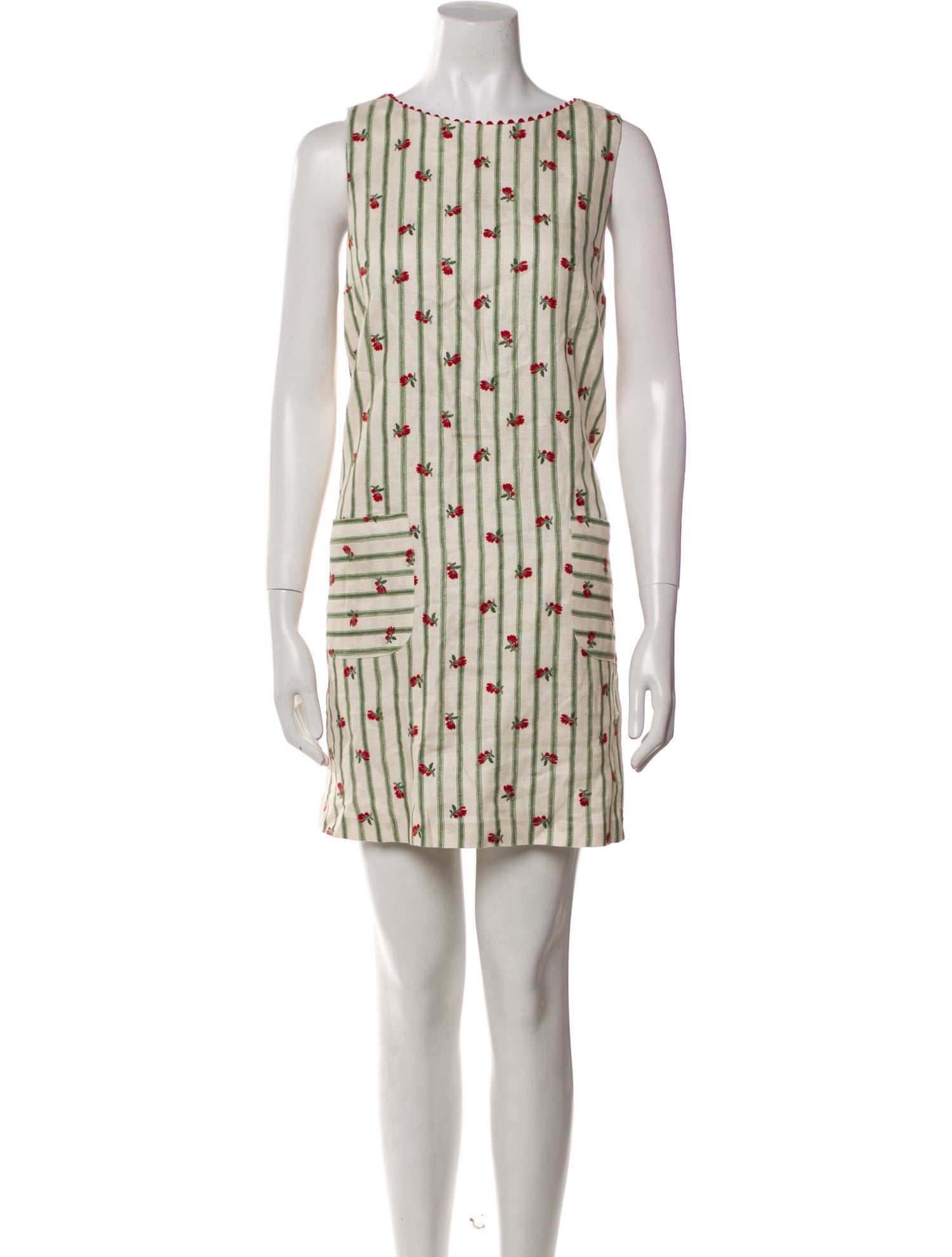 Claudie Pierlot Linen Mini Dress