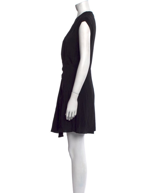 Claudie Pierlot V-Neck Mini Dress