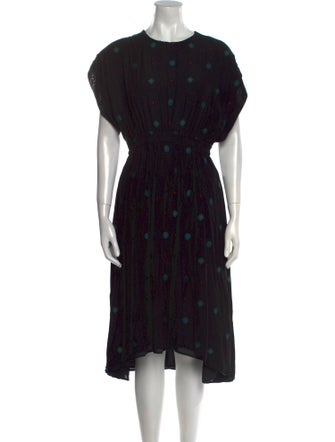 Claudie Pierlot Printed Midi Length Dress