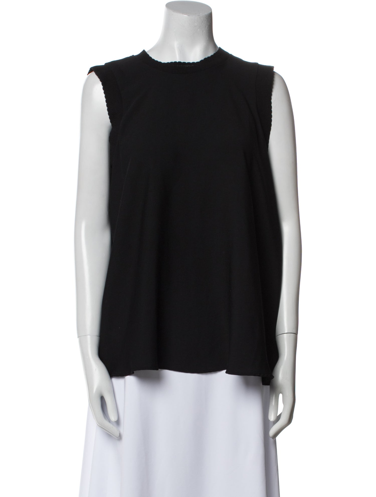 Claudie Pierlot Crew Neck Sleeveless Top