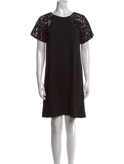 Claudie Pierlot Bateau Neckline Mini Dress
