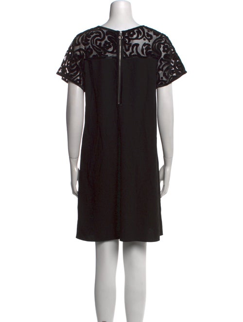 Claudie Pierlot Bateau Neckline Mini Dress