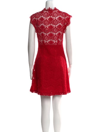 Claudie Pierlot V-Neck Mini Dress