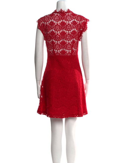 Claudie Pierlot V-Neck Mini Dress