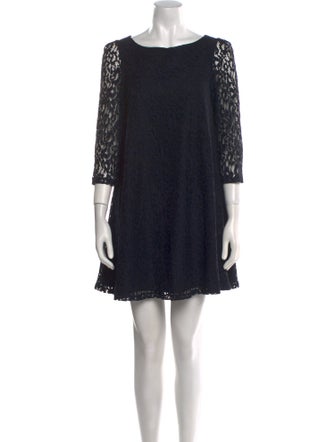 Claudie Pierlot Lace Pattern Mini Dress