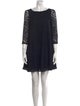 Claudie Pierlot Lace Pattern Mini Dress