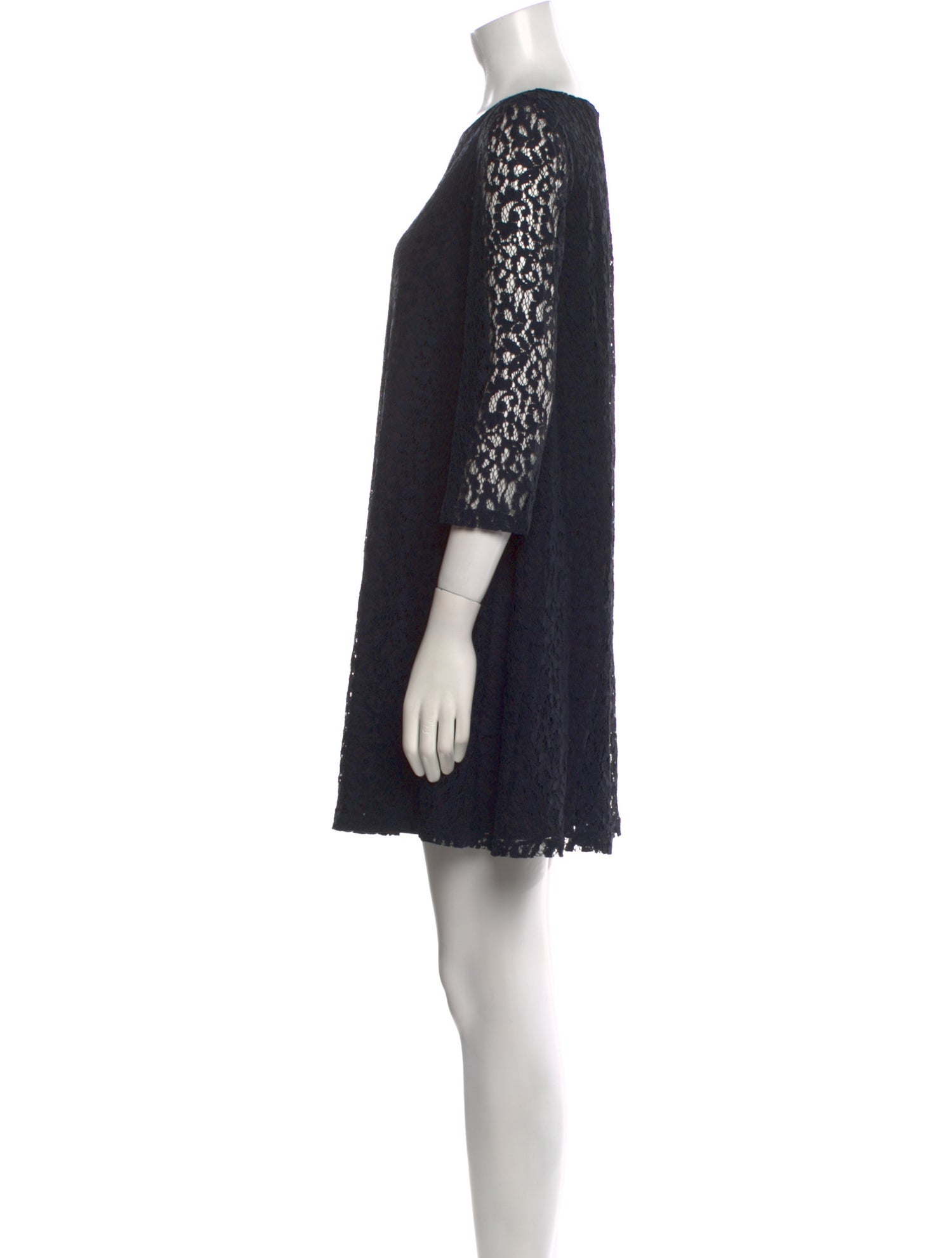Claudie Pierlot Lace Pattern Mini Dress