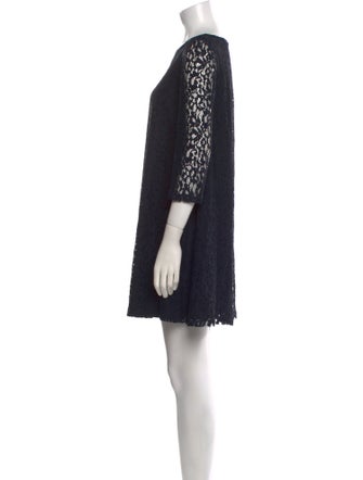 Claudie Pierlot Lace Pattern Mini Dress