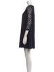 Claudie Pierlot Lace Pattern Mini Dress