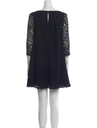Claudie Pierlot Lace Pattern Mini Dress