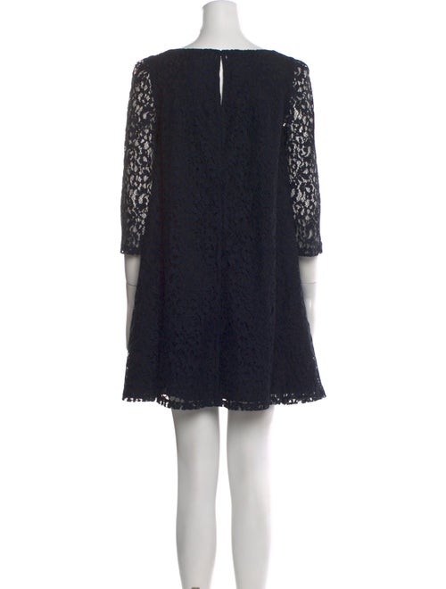 Claudie Pierlot Lace Pattern Mini Dress