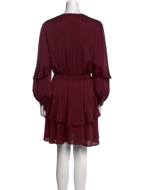 Claudie Pierlot V-Neck Knee-Length Dress