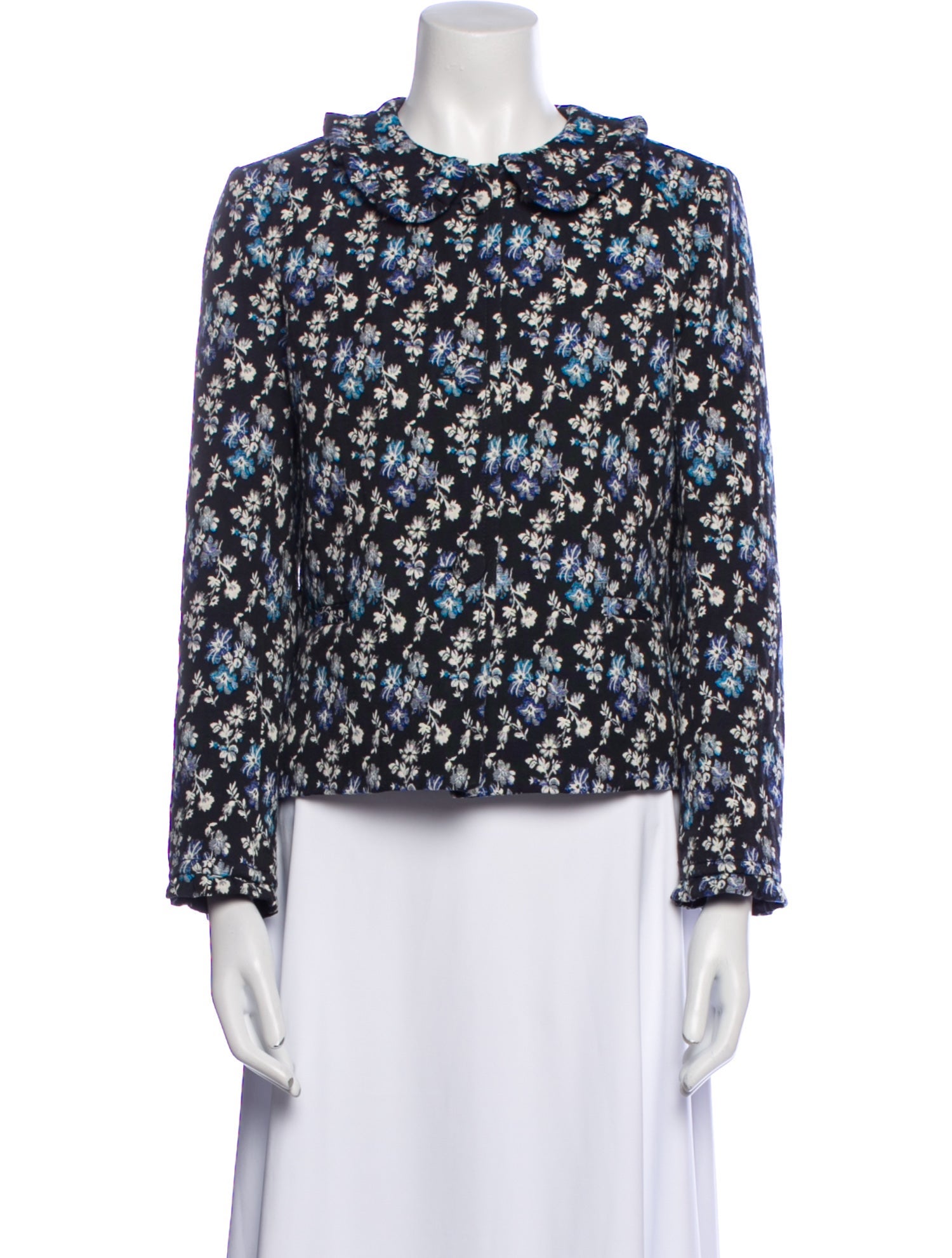 Claudie Pierlot Floral Print Evening Jacket