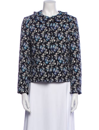 Claudie Pierlot Floral Print Evening Jacket