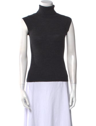 Claudie Pierlot Wool Turtleneck Sweater