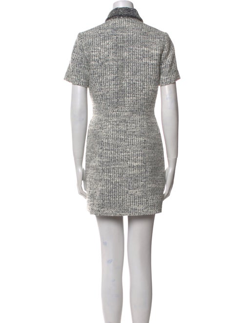 Claudie Pierlot Tweed Pattern Mini Dress