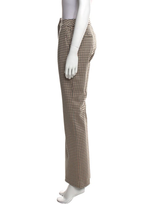 Claudie Pierlot Houndstooth Print Wide Leg Pants