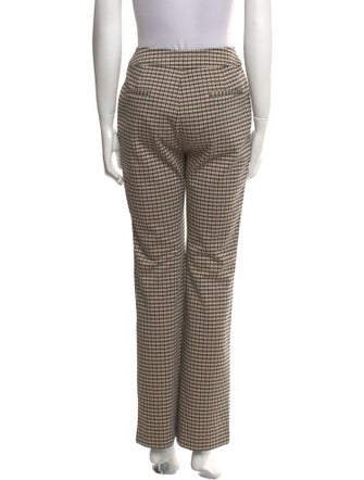 Claudie Pierlot Houndstooth Print Wide Leg Pants