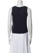 Claudie Pierlot Linen Scoop Neck Top
