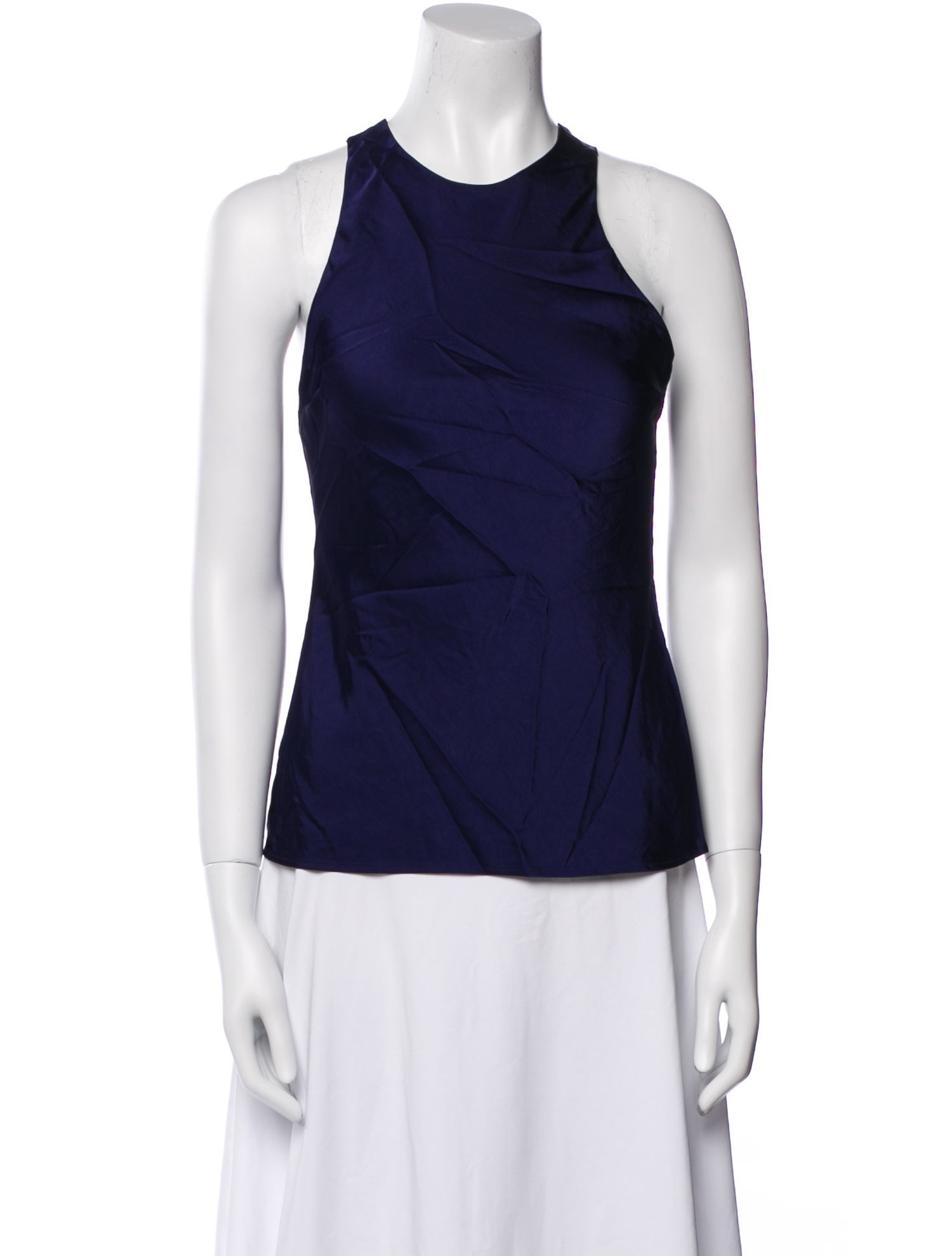 Claudie Pierlot Halterneck Sleeveless Top