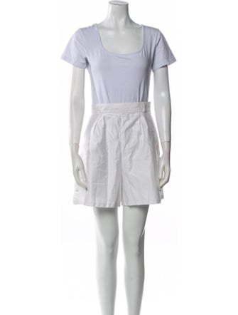 Claudie Pierlot Scoop Neck Long Sleeve Top