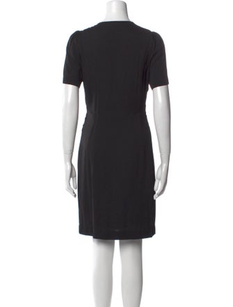 Claudie Pierlot V-Neck Knee-Length Dress