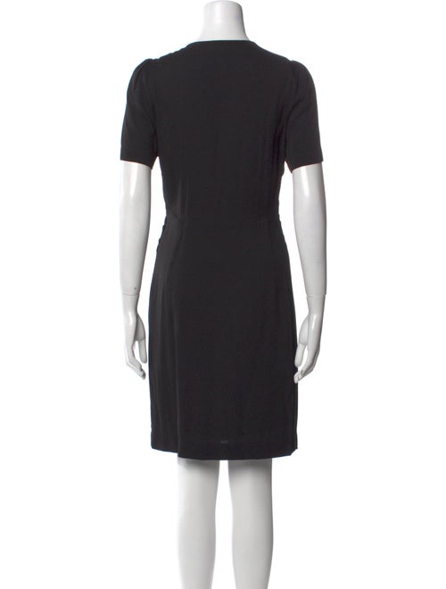 Claudie Pierlot V-Neck Knee-Length Dress