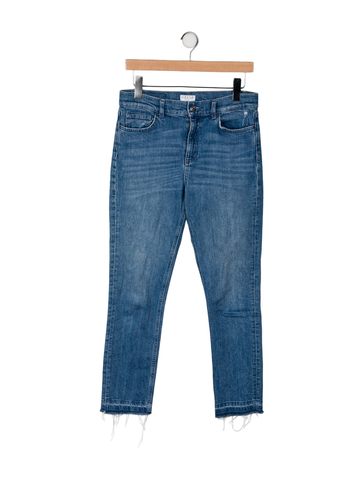 Claudie Pierlot Mid-Rise Wide Leg Jeans