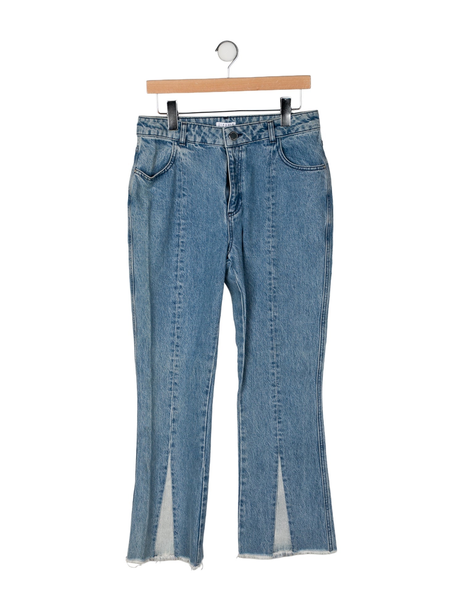 Claudie Pierlot High-Rise Wide Leg Jeans w/ Tags