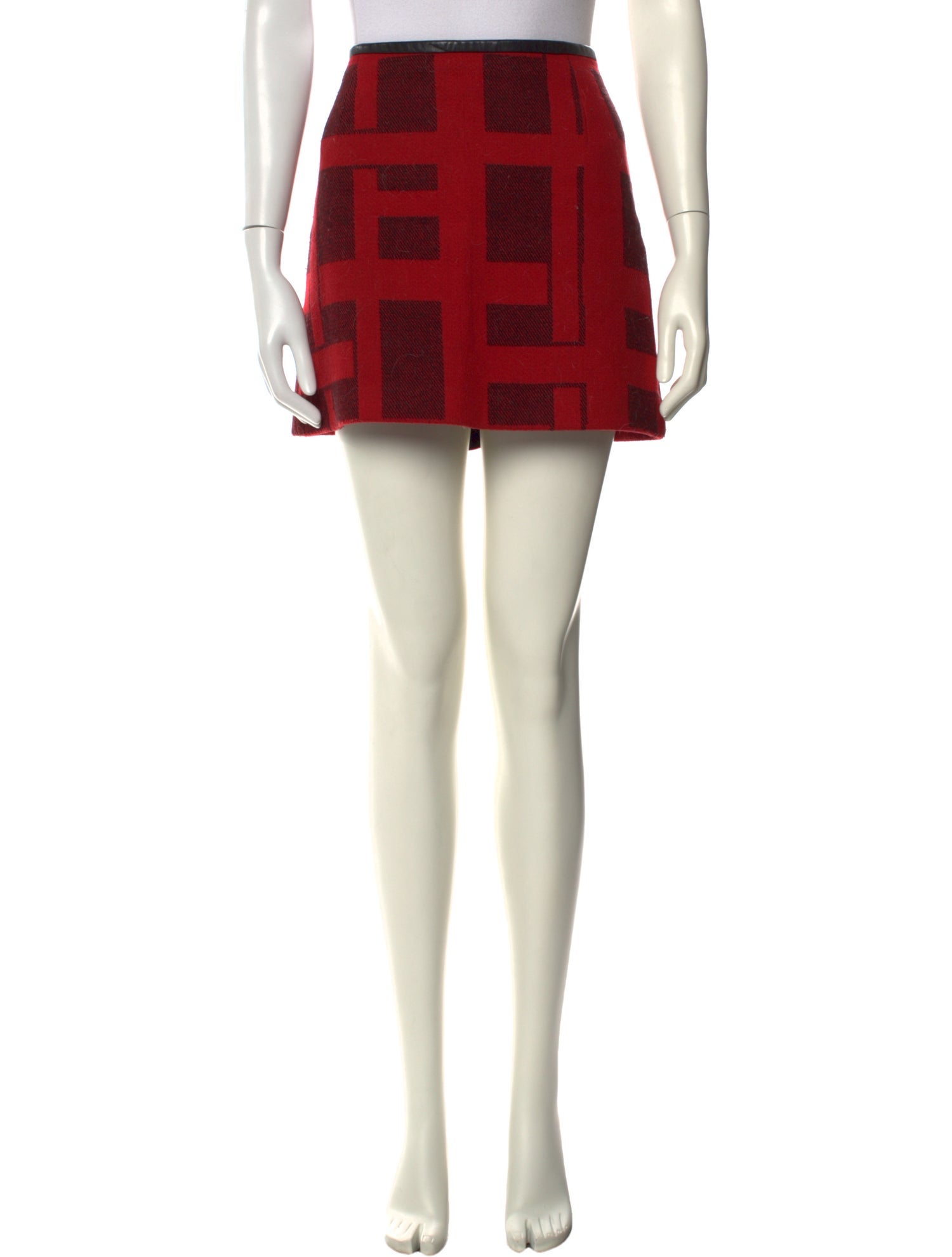 Claudie Pierlot Wool Mini Skirt