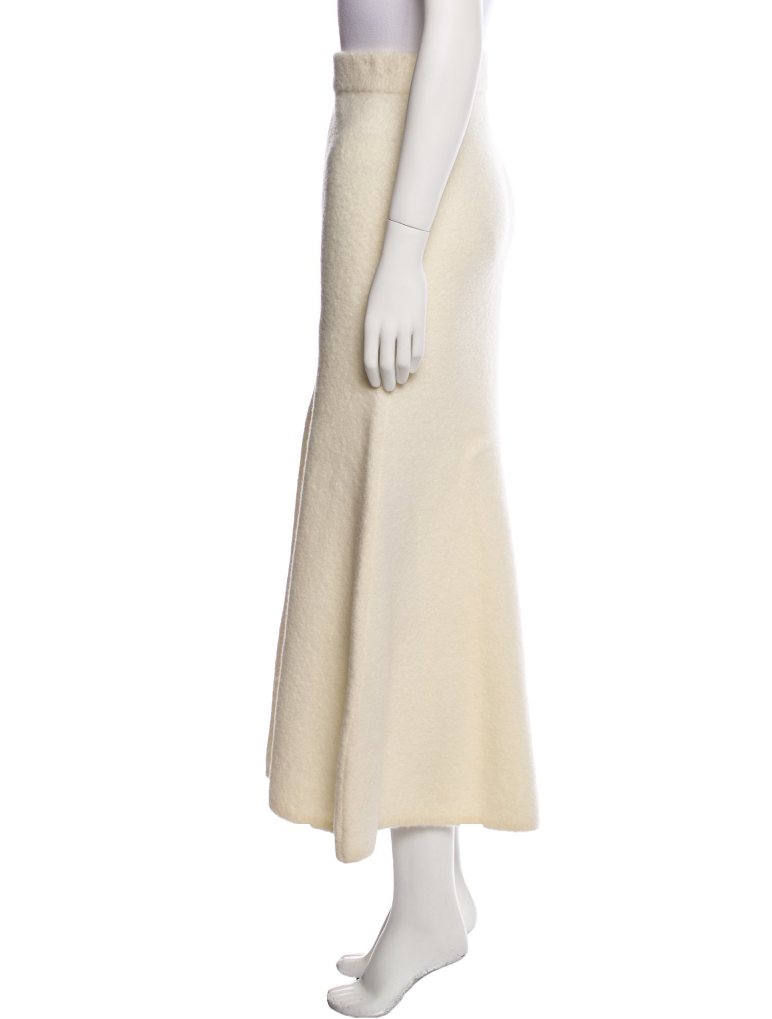 CLEA Wool Midi Length Skirt