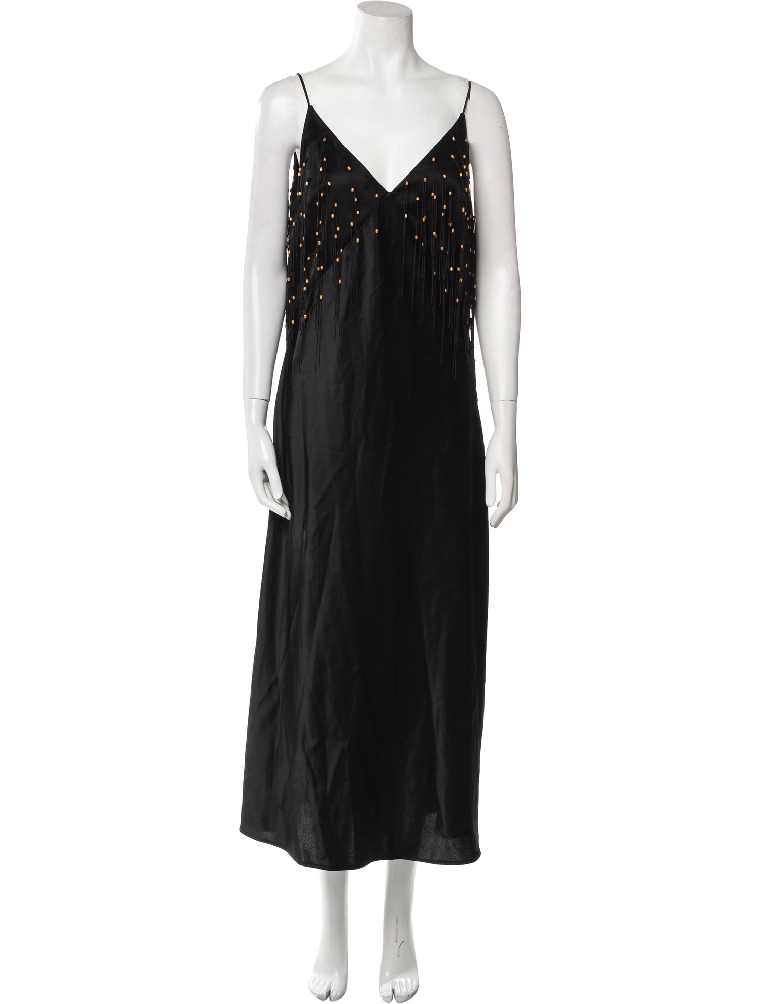 CLEA V-Neck Long Dress