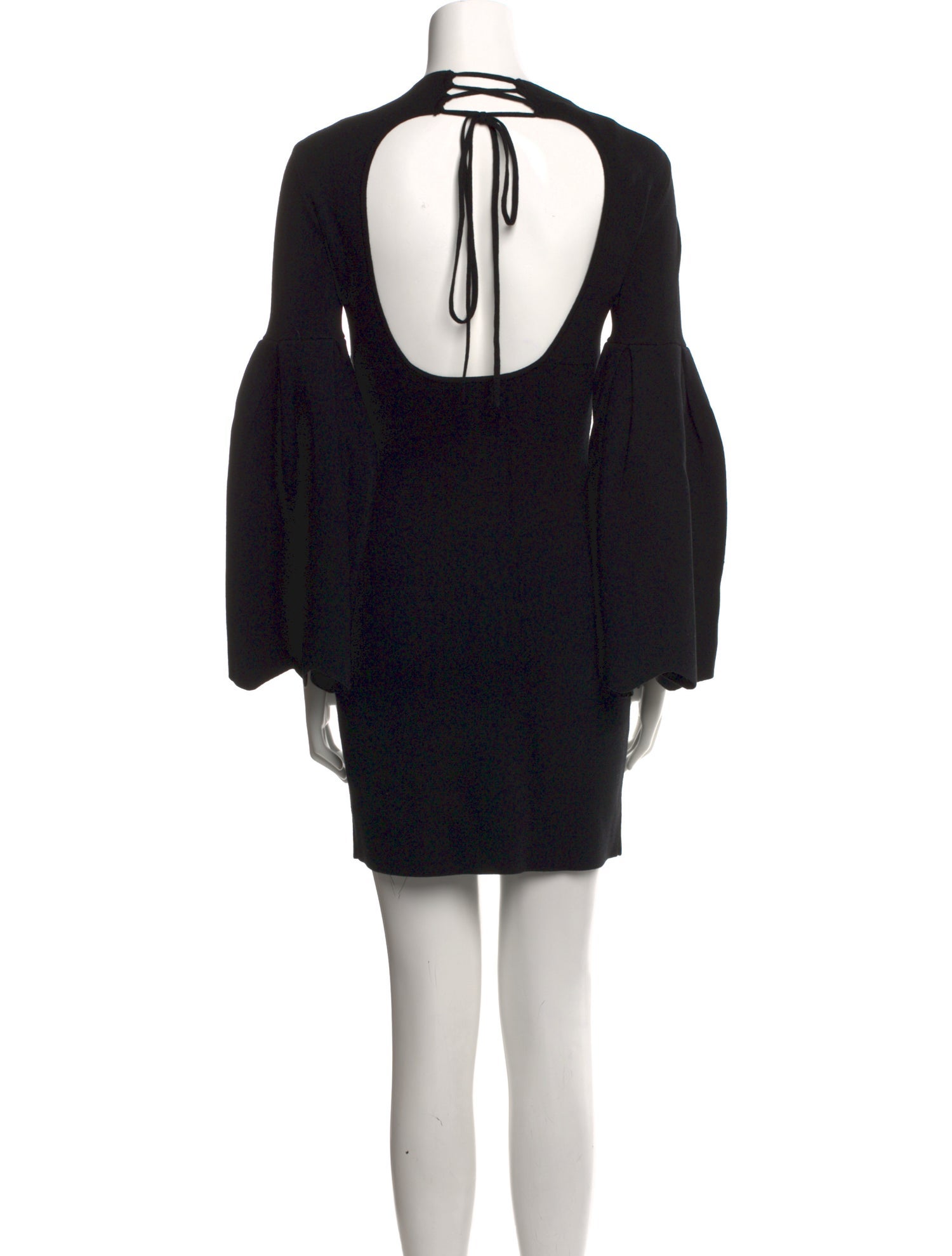 black clea dress Silk Satin Clea Dress in Black