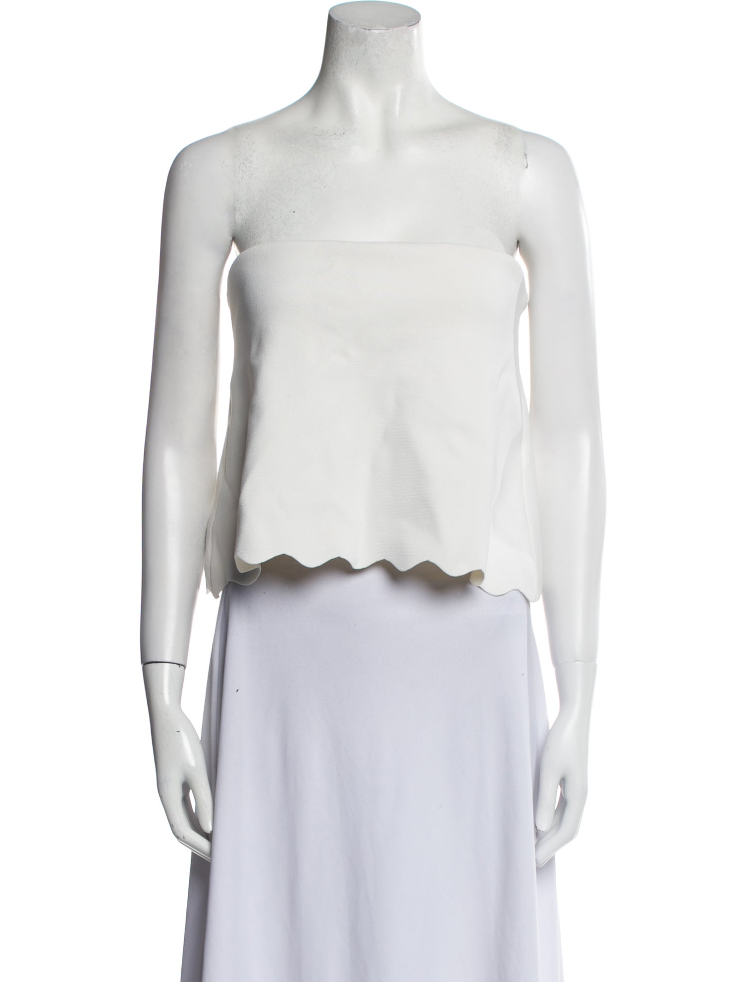 CLEA Strapless Crop Top