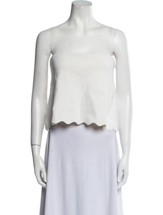 CLEA Strapless Crop Top