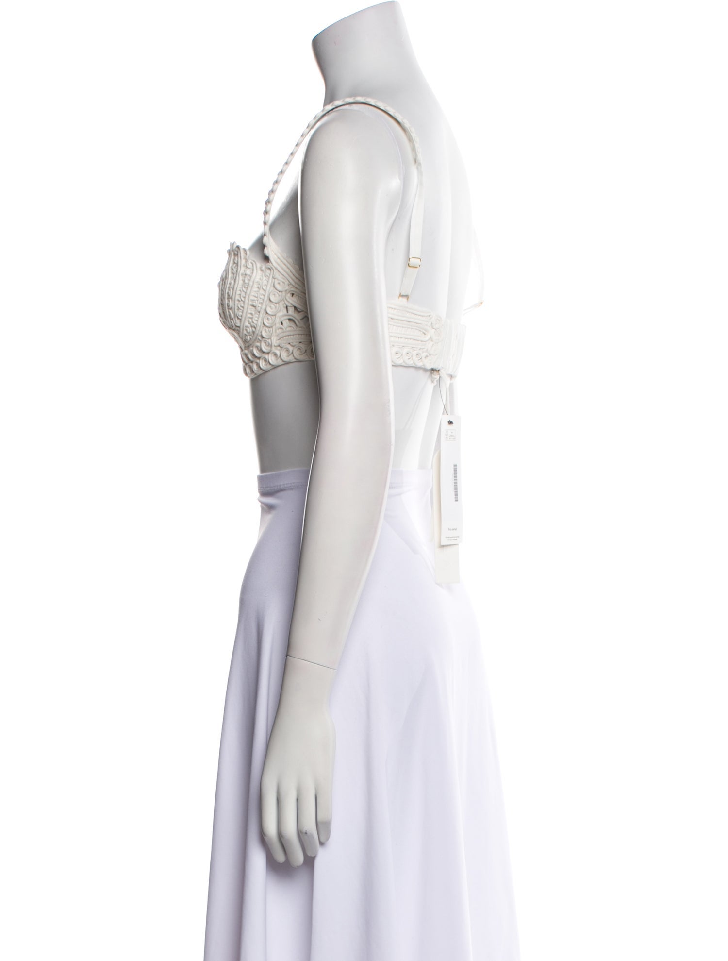 CLEA Square Neckline Sleeveless Crop Top w/ Tags