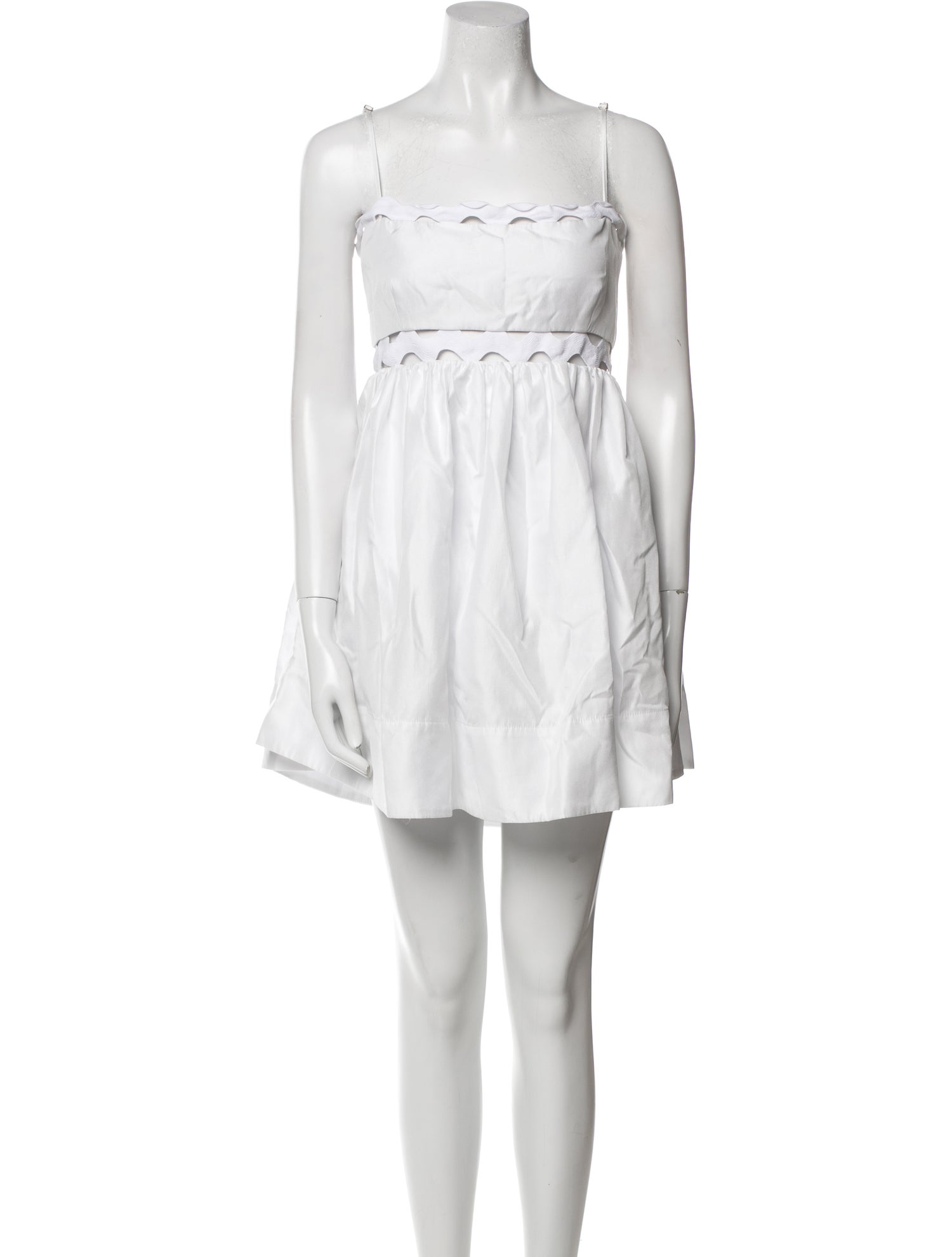 CLEA Square Neckline Mini Dress