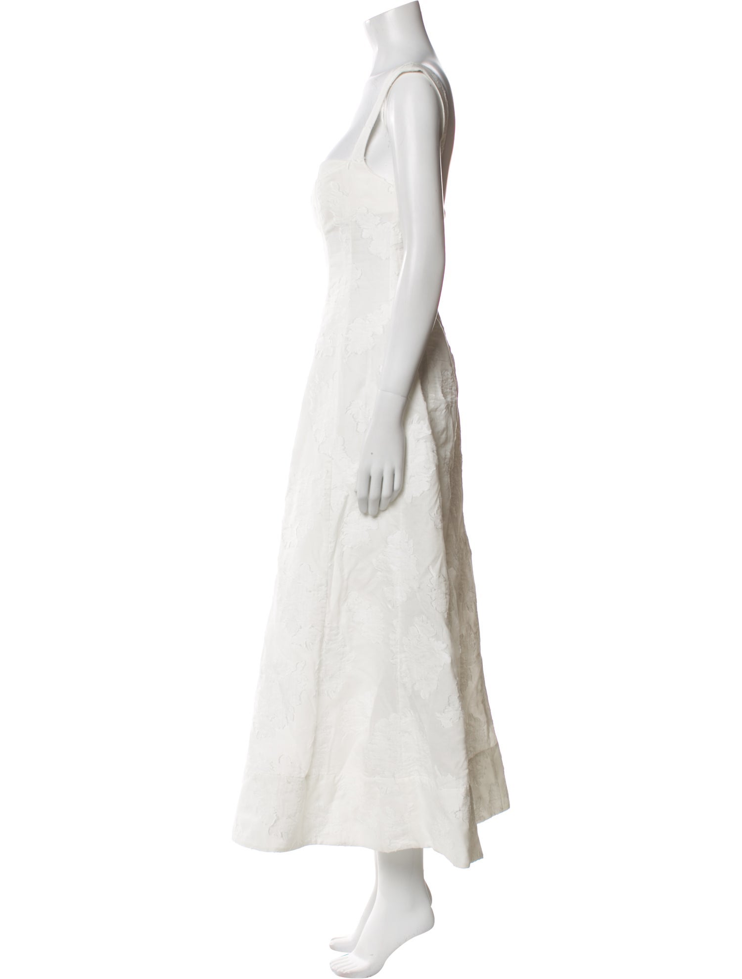 CLEA Square Neckline Long Dress w/ Tags