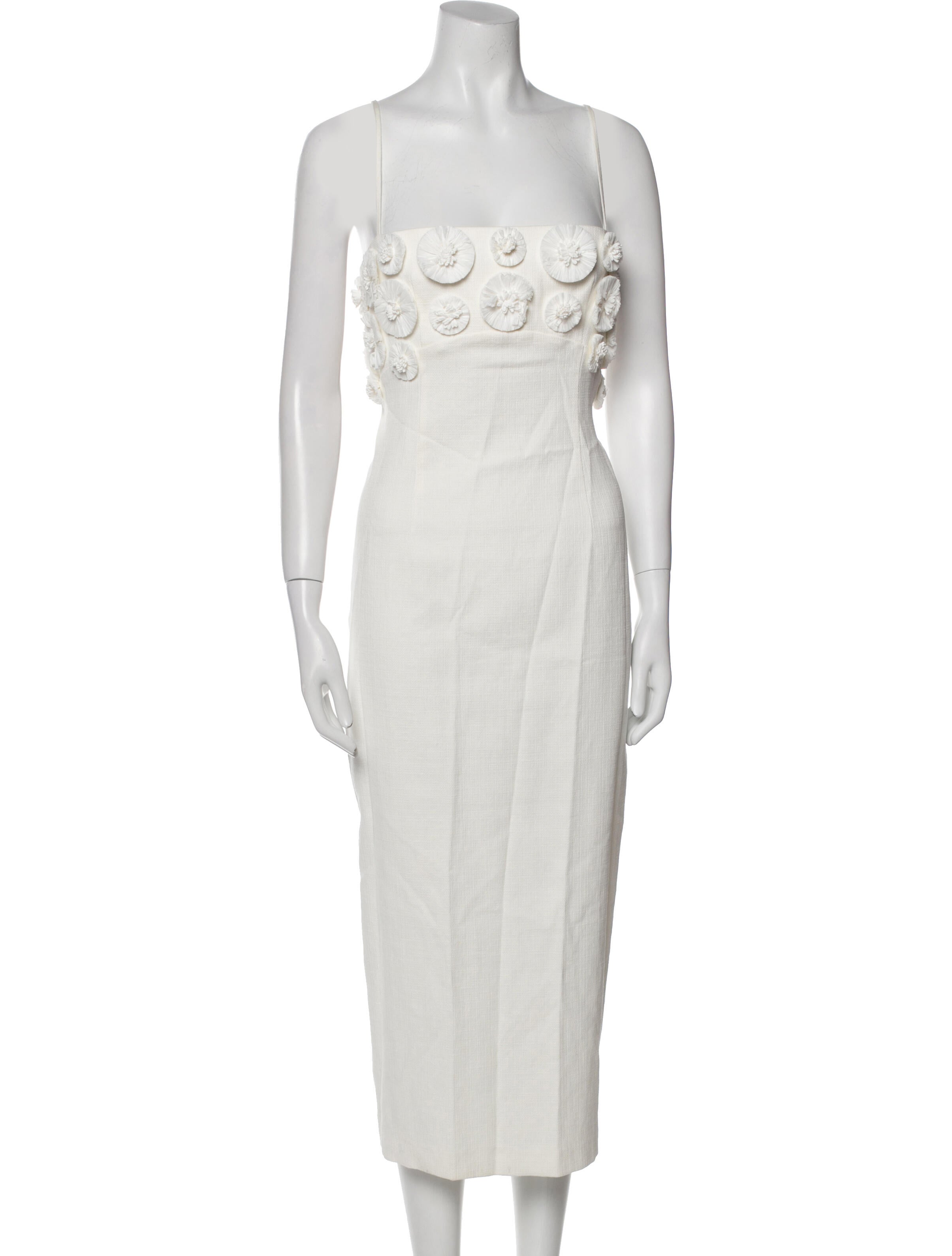 CLEA Square Neckline Long Dress