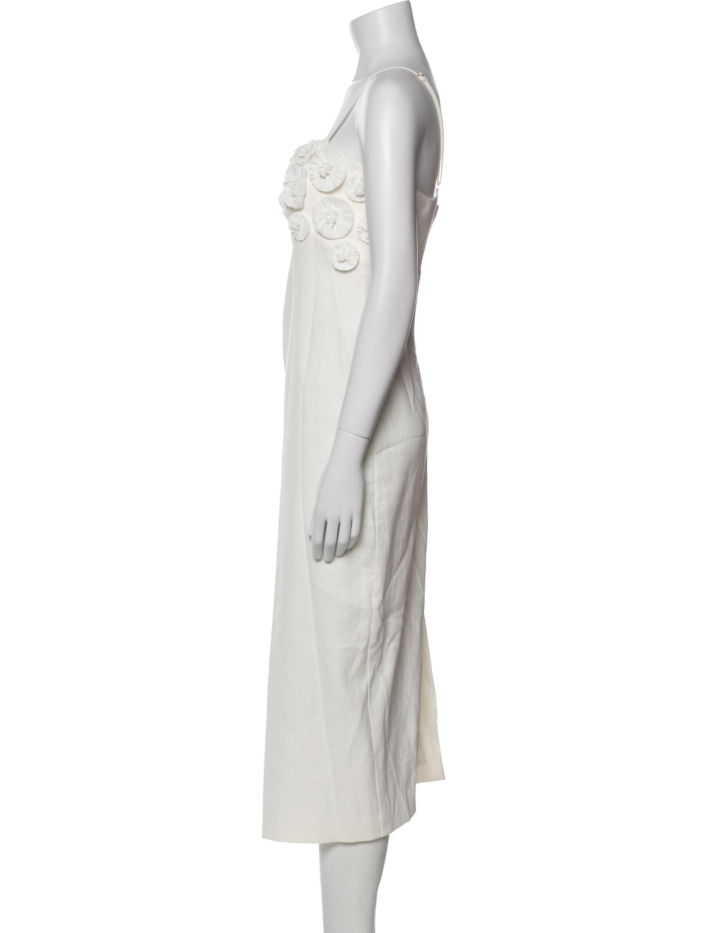 CLEA Square Neckline Long Dress