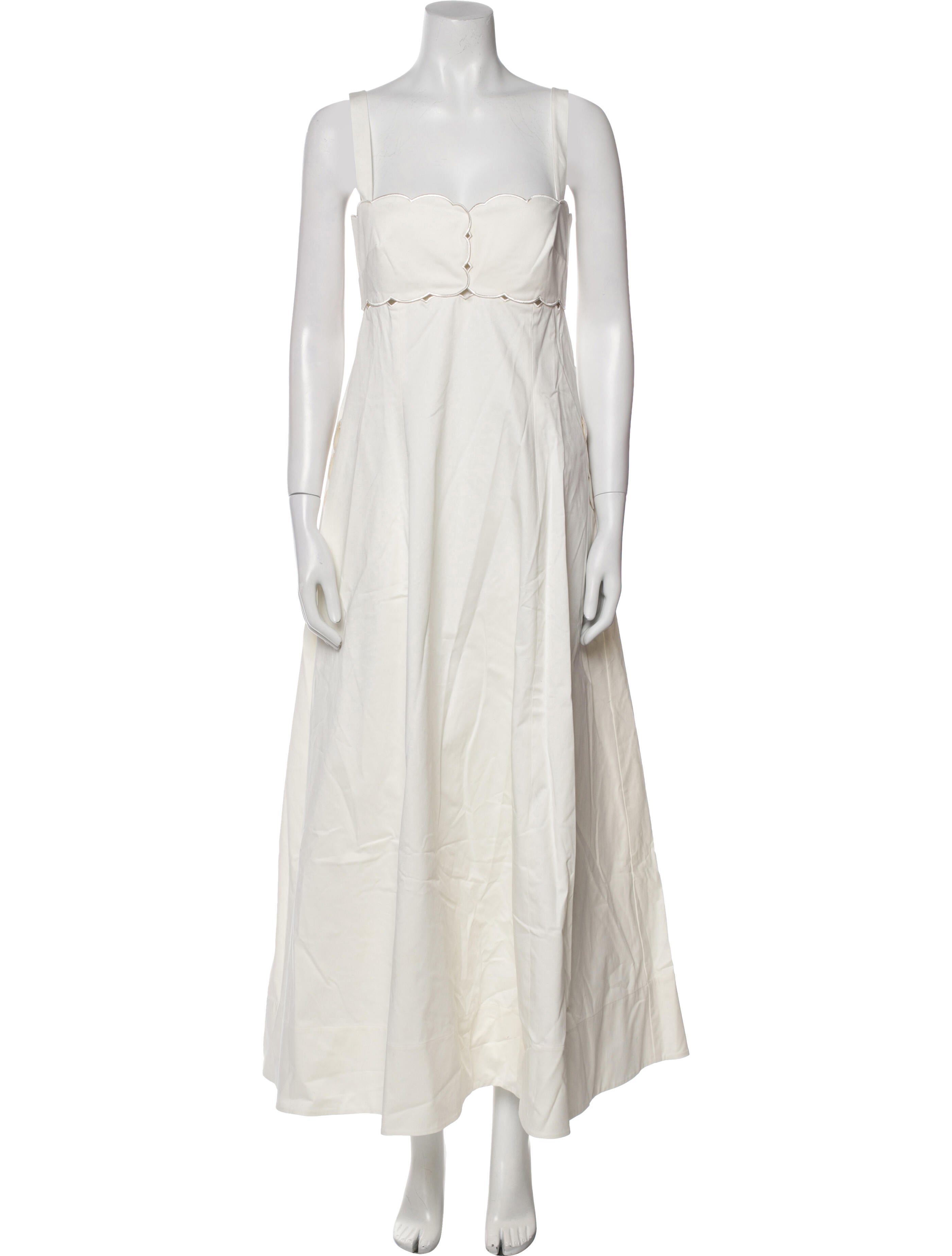 CLEA Square Neckline Long Dress w/ Tags