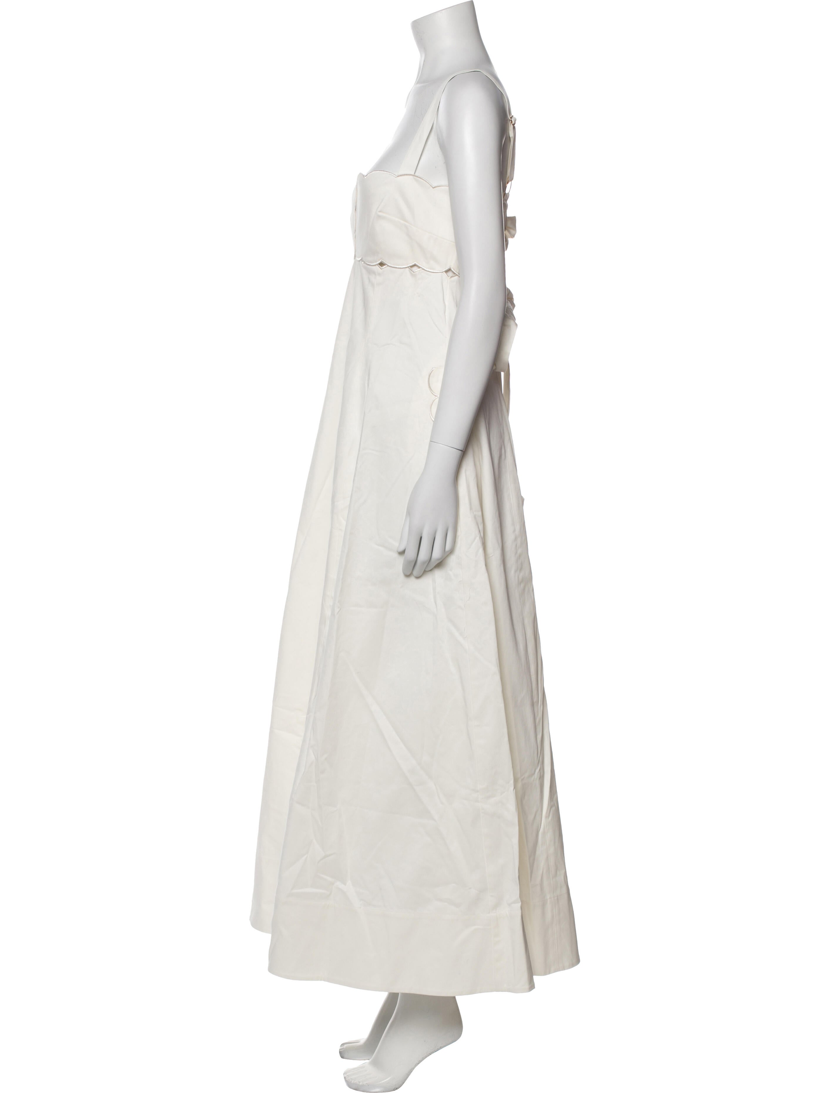 CLEA Square Neckline Long Dress w/ Tags