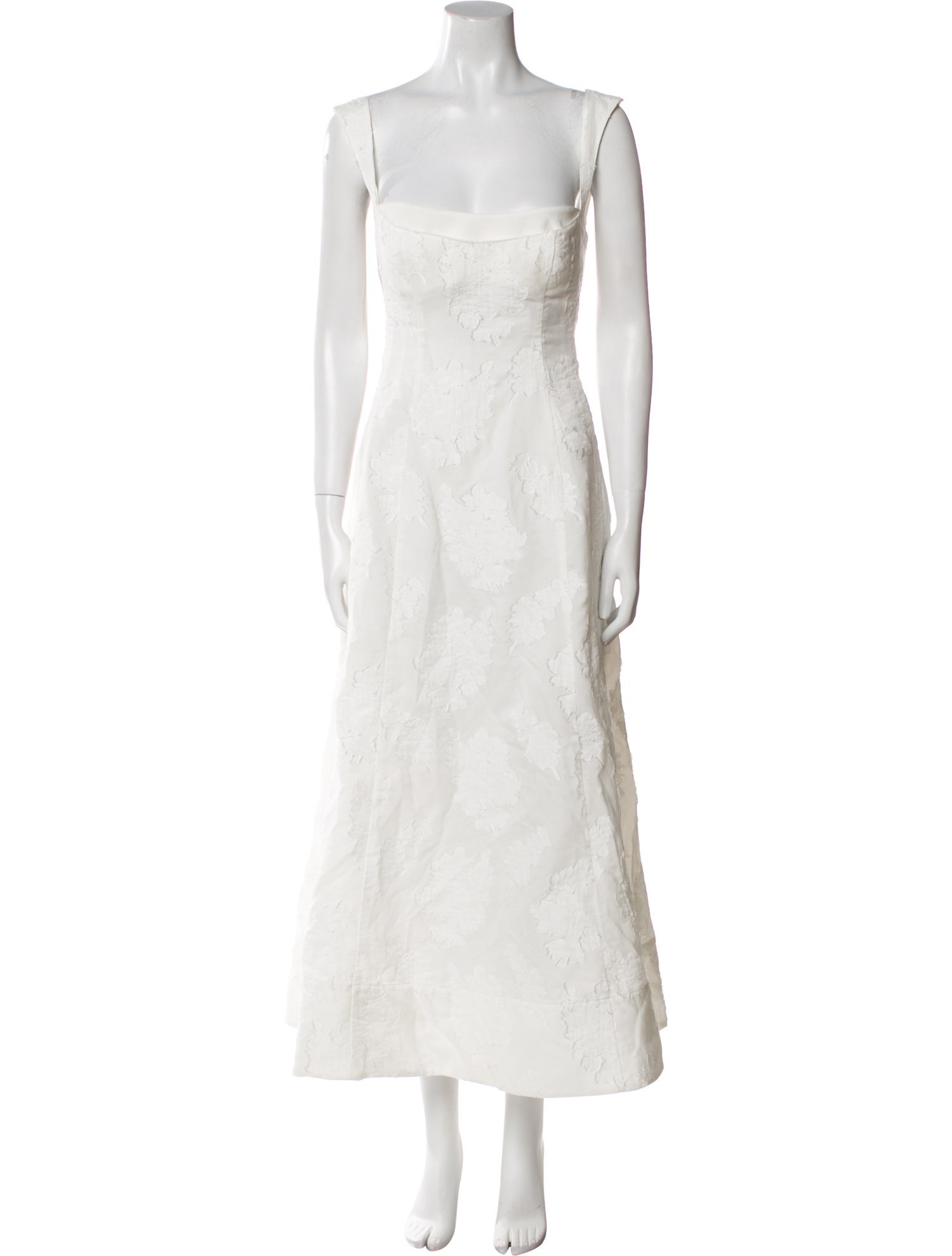 CLEA Square Neckline Long Dress w/ Tags